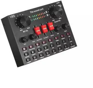 Sound Mixer Sound Effect Voice Changer for Broadcast Livestream Mobile Phone PC Sound Mixer Sound Effect Voice Changer for Broadcast Livestream Mobile Phone PC