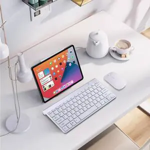 Mini Wireless Keyboard Mouse Set Ultrathin Waterproof For Mac Apple PC Computer Mini Wireless Keyboard Mouse Set Ultrathin Waterproof For Mac Apple PC Computer