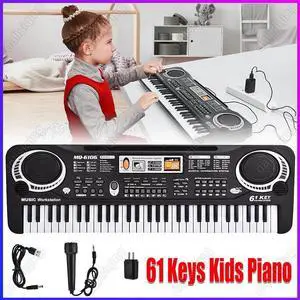 61 Key Electric Piano w/Mic Digital Music Electronic Keyboard Kid Christmas Gift 61 Key Electric Piano w/Mic Digital Music Electronic Keyboard Kid Christmas Gift