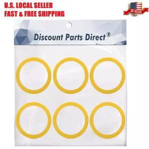 6 Kohler-Canister Flush Valve Seal Replacements Toilets Equivalent K-GP1059291 6 Kohler-Canister Flush Valve Seal Replacements Toilets Equivalent K-GP1059291