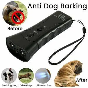 Ultrasonic Anti Dog Barking Trainer LED Light Gentle Chaser Petgentle Sonics Ultrasonic Anti Dog Barking Trainer LED Light Gentle Chaser Petgentle Sonics