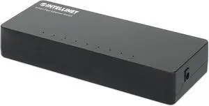 Intellinet 8-Port Ethernet Network Switch - Plug-and-Play, Eco-Friendly, 100 Mbps Speed, Ideal for Home & Small Business Networking - 561730