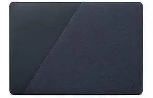 NATIVE UNION Stow Slim for MacBook Pro 13 (2016-2020), MacBook Air 13 (Retina)  Premium MacBook Sleeve with Easy-Access Magnetic Closure and Exterior Pocket (Indigo)