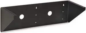 Kendall Howard Rack Bracket - Wall mountable, Under-Desk mountable - Black - 4U - 19"