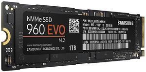 Samsung SSD 960 EVO Series - 1TB PCIe NVMe - M.2 Internal SSD (MZ-V6E1T0BW