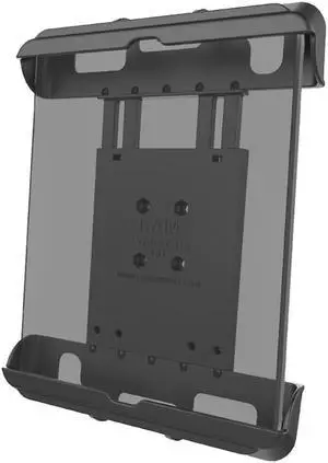 RAM Mounts RAM-HOL-TAB17U Tab-Tite Tablet Holder for Apple iPad Gen 1-4 with Case + More Compatible with RAM B 1" and C 1.5" Size Round Ball Bases