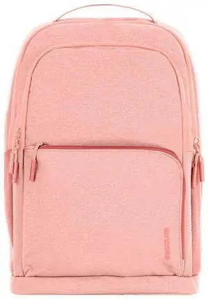 Incase Facet 25L Durable Travel Backpack + Laptop Bag with Computer Sleeve with Quick Release Strap - Carry On Backpack (Aged Pink, 25L)