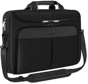 Enkinil 15.6-16.2 inch Waterproof Protective Laptop Messenger Briefcase with Adjustable Shoulder Strap Men Women Travel/Business Bag Compatible with Macbook Pro 16 inch A2141/A2485