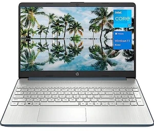 HP 15 Laptop, 15.6" HD Display, Intel Core i3-1115G4 Processor, 16GB RAM, 1TB SSD, Wi-Fi, SD Card Reader, HDMI, Webcam, Windows 11 Home, Spruce Blue, KKE Accessories HP 15 Laptop, 15.6" HD Display, Intel Core i3-1115G4 Processor, 16GB RAM, 1TB SSD, Wi-Fi, SD Card Reader, HDMI, Webcam, Windows 11 Home, Spruce Blue, KKE Accessories