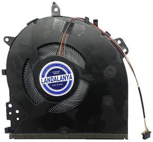 Landalanya Replacement New CPU Cooling Fan for ASUS VivoBook 17 X712F X712FA M712D M712DA S712FA Seires Laptop NS85C05-18J27 P/N: 13N1-7HM0101 19AC-0395 DC5V 0.50A Fan