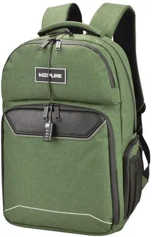 MZIPLINE Backpack Bag Anti Theft Business Laptop Backpack with Lock,Large Daypack Travel bags for College Men & Women Travel