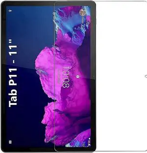 SaharaCase - ZeroDamage Ultra Strong Tempered Glass Screen Protector for Lenovo Yoga Tab P11 (11") (2021) - Ultra Strong Anti Scratch/Fingerprint Full Coverage Bubble Free 9H Hardness - Clear