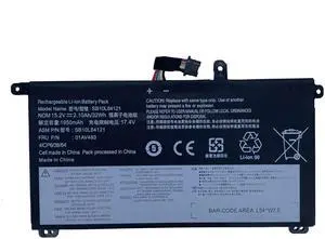 YXKC 01AV493 SB10L84121 Laptop Battery Replacement for Lenovo ThinkPad T570 T580 P51s P52s Series Notebook 00UR891 SB10L84122 00UR892