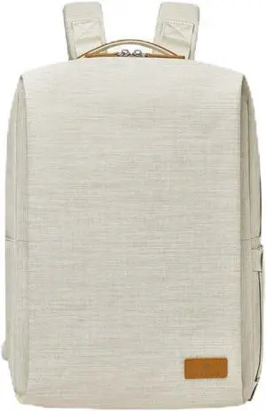 Nordace Siena Pro 15 Smart Backpack with USB Charging - 16" Laptop Backpack, 20L Daily Backpack for Travel, Everyday, or Work (Beige)