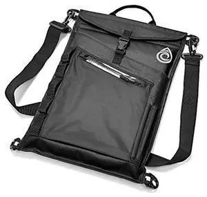 AquaQuest Typhoon Laptop Case - 100% Waterproof, Versatile, Durable, Lightweight, Messenger Bag - Protective Padded Computer Sleeve Pouch - 13" Black