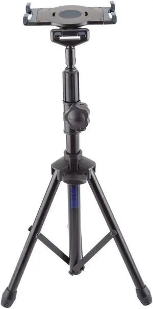 Tablet Stand - iPad Floor Stand with Telescoping Tripod, View at Any Angle and with Carrying Case