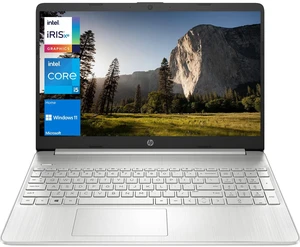 HP 15 Notebook Laptop, 15.6" FHD Display, Intel Core i5-1135G7, 32GB DDR4 RAM, 1TB PCIe NVMe SSD, Webcam, HDMI, Bluetooth, Wi-Fi, Windows 11 Home, Silver HP 15 Notebook Laptop, 15.6" FHD Display, Intel Core i5-1135G7, 32GB DDR4 RAM, 1TB PCIe NVMe SSD, Webcam, HDMI, Bluetooth, Wi-Fi, Windows 11 Home, Silver