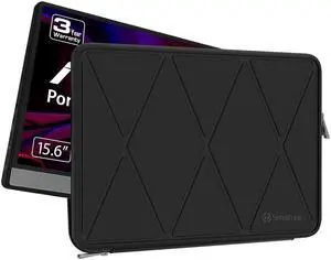 Smatree 15.6 inch Hard Laptop Carry Sleeve for Latitude 5550/5540/5530/5521/5520, Dell XPS 16 9640, SideTrak Solo Pro, Portable Monitor and Laptop Bag With Unilateral Fixing