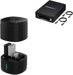 4-Bay External SSDs Docking Station for The SABRENT CFexpress Type B Card Reader + SABRENT CFexpress Type B Card Reader with USB 3.2 10Gbps