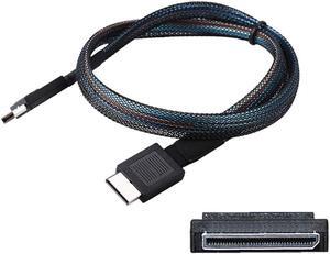 ONE XPLAYER OCuLink Cable for OneXGPU eGPU, SFF8611, 3.3ft Long, PCIe 4.0 x4