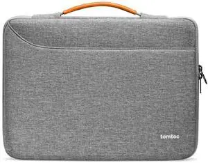 tomtoc 360 Protective Laptop Sleeve for 14-inch MacBook Pro M4/M3/M2/M1 Pro/Max A3112 A3401 A3185 A2918 A2992 2024-2021, 13-inch iPad Pro (M4)/ iPad Air (M2), Water-Resistant Accessory Case