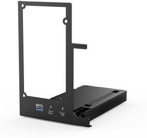 YLIDXY Portable eGPU Enclosure Compatible with Thunderbolt 3/4,USB4 PD 85W Charging,Daisy Chain Support,External GPU Dock Station 40Gbps Rate Support NVIDIA/AMD PCIE,DC/SFX/ATX/Flex Power Supply
