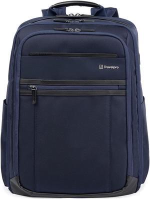 Travelpro Crew Executive Choice 3 Large Backpack Fits Up to 15.6 Laptops and Tablets, USB a and C Ports, Men and Women, Patriot Blue