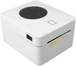 VBESTLIFE Thermal Label Printer, 110mm / s High Speed 2x10 Direct Label Printer 203DPI USB Shipping Label Printer Portable for Small Business, Address, Office, Home (US Plug)