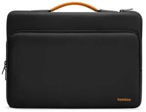 tomtoc 360 Protective Laptop Carrying Case for 13-inch New Surface Pro 11th, Copilot+PC 2024, Surface Pro 10/9/8/X with Signature Keyboard/X Keyboard, Water-Resistant Laptop Sleeve, Black