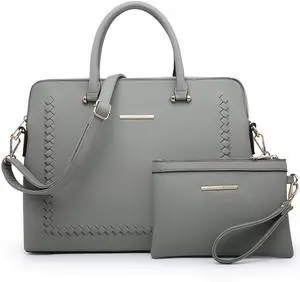 Dasein Laptop Bag for Women 14 Inch Computer Messenger Shoulder Bag Large Capacity Business Office Professional Work Tote