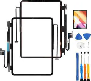 A-MIND for iPad Pro 11 1st Gen 2018 /2nd Gen Touch Screen Digitizer Panel Glass Screen Replacement (A2013 A1934 A1980 A1979/A2068 A2230 A2228 A2231) with Tools