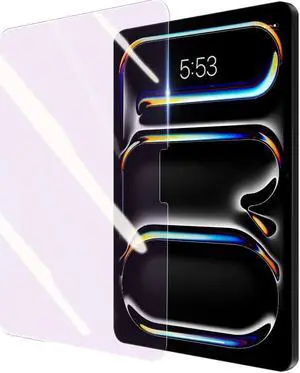 PERFECTSIGHT Compatible with iPad Air 13 Inch 2024 (6th Generation) Anti Blue Light Screen Protector, Eye Protection Blue Light Filter, Anti Fingerprint Tempered Glass for iPad Air 6th Gen, 1 Pack