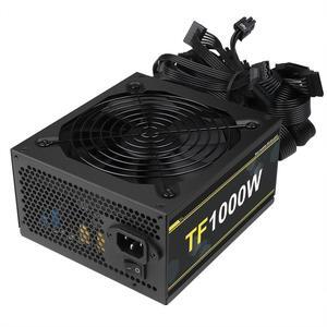 1000W Power Supply Full Voltage 100-240V Active PFC Gaming PSU Computer Power Supplies Non-Modular 80 Plus Gold for Desktop PC Server