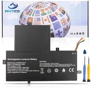 ANTIEE U478388PV-3S1P U478388PV 478388PV-3S1P Laptop Battery Replacement for Gateway GWTN156-12Bl GWTN156-12BK GWTN156-12BL GWTN156-12GR GWTN156-12RD Series 3ICP5/83/88 11.4V 57Wh 5000mAh