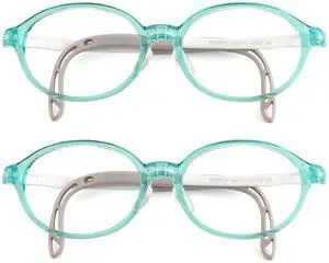 EYEBUDDY Blue Light Glasses for Kids,Blue Light Blocking Glasses for Boys Girls Ages 3-13, 2 Packs Bluelight Glasses Computer, Gaming, Reading