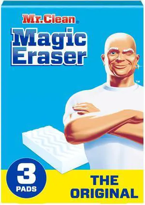 Mr. Clean Magic Eraser Sponges, Original, 3 Sponges Per Pack, Case Of 12 Packs Mr. Clean Magic Eraser Sponges, Original, 3 Sponges Per Pack, Case Of 12 Packs