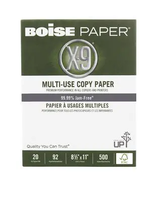 Boise X-9 Multiuse Paper, 20 lb., FSC Boise X-9 Multiuse Paper, 20 lb., FSC