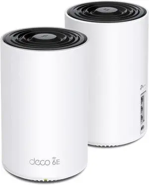 TP-Link Deco XE75(2-pack) Wi-Fi System White TP-Link Deco XE75(2-pack) Wi-Fi System White