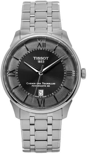 Tissot Gunmetal Dial Automatic Dress Men's Watch T139.407.11.068.00