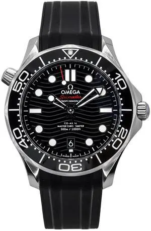 Omega Black Dial Automatic Diver's 300M Men's Watch 210.32.42.20.01.001