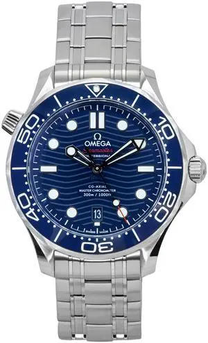 Omega Seamaster Blue Dial Automatic Diver's 300M Men's Watch 210.30.42.20.03.001