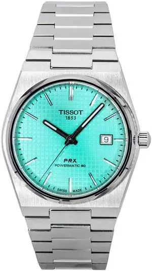 Tissot PRX Light Green Dial Automatic 100M Men's Watch T137.407.11.091.01
