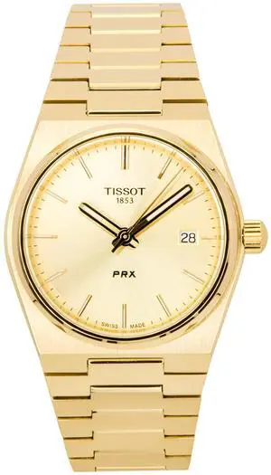 Tissot PRX Champagne Dial Swiss Quartz 100M Women's Watch T137.210.33.021.00