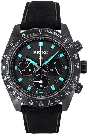 Seiko Prospex Chronograph Black Dial Solar 100M Men's Watch SSC923P1