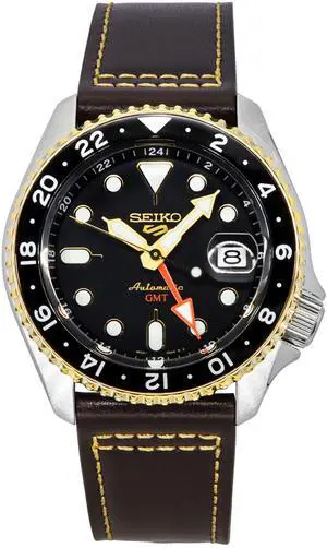 Seiko 5 Sports Brown Dial Automatic 100M Men's Watch SSK036K1