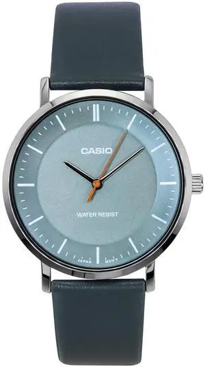 Casio Standard Analog Leather Strap Grey Dial Quartz MTP-VT04L-8E Men's Watch Casio Standard Analog Leather Strap Grey Dial Quartz MTP-VT04L-8E Men's Watch