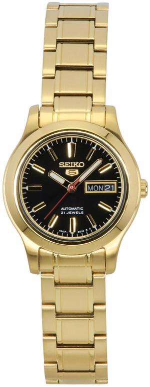 Seiko 5 Classic Black Dial Automatic Casual Women's Watch SYMD96K1