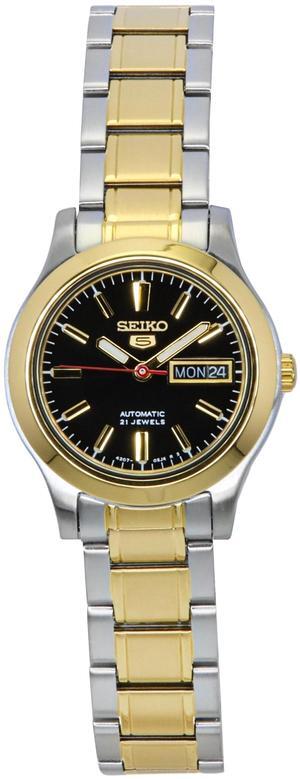 Seiko 5 Black Dial Automatic Casual Women's Watch SYMD94K1
