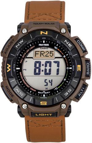 Casio Pro Trek Black Dial Solar Sports 100M Men's Watch PRG-340L-5