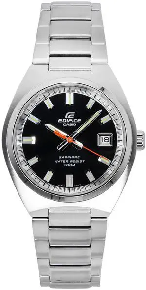 Casio Edifice Analog Black Dial Quartz Casual 100M Men's Watch EFB-109D-1AV